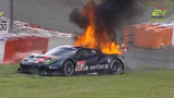 24 horas Nürburgring: #55 Ferrari en llamas