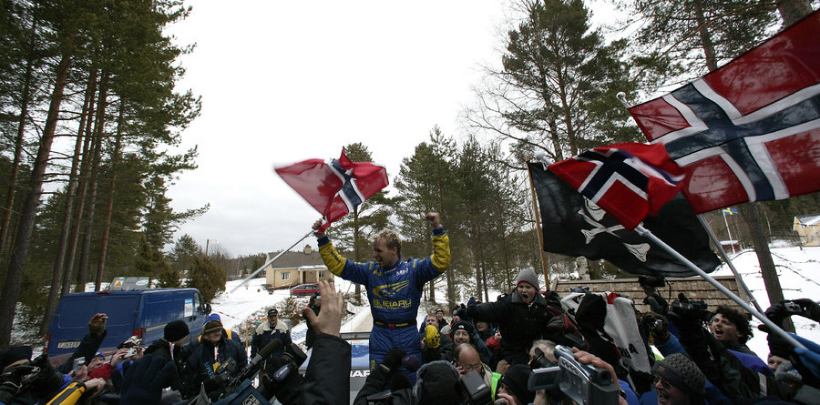 Solberg takes Sweden as Gronholm, Loeb falter Solberg takes Sweden as Gronholm, Loeb falter