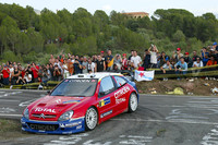 Loeb runs away with the lead in Catalunya Loeb runs away with the lead in Catalunya