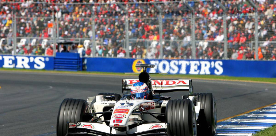 Button snatches pole position for Australian GP Button snatches pole position for Australian GP