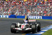 Button snatches pole position for Australian GP Button snatches pole position for Australian GP