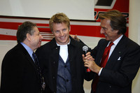 Raikkonen can't stop smiling Raikkonen can't stop smiling