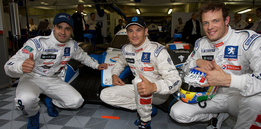 Peugeot lands quickest times at 24H test day Peugeot lands quickest times at 24H test day