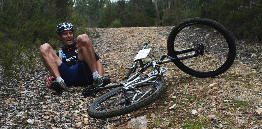 Webber hurt in 'extreme race' bicycling accident Webber hurt in 'extreme race' bicycling accident