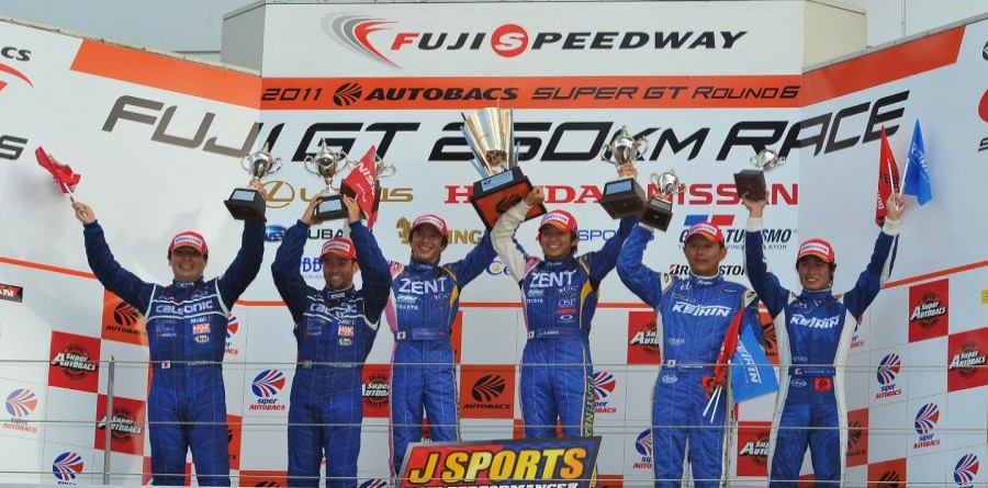Zent Cerumo Lexus charges to Fuji GT victory Zent Cerumo Lexus charges to Fuji GT victory