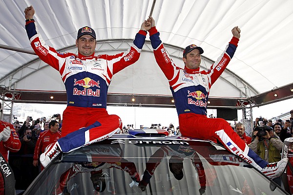 Loeb and Elena notched their sixth Monte Carlo Rally with bonus points Loeb and Elena notched their sixth Monte Carlo Rally with bonus points