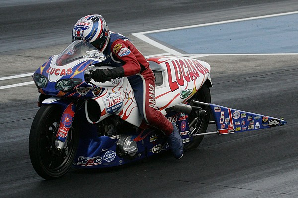 Pro Stock motorcycle rider Hector Arana, Sr., has one goal in mind for Sonoma