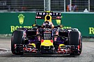 Red Bull starts off on the right foot in free practice for tomorrow's Singapore GP