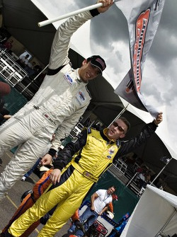 Justin Wilson and A.J. Allmendinger