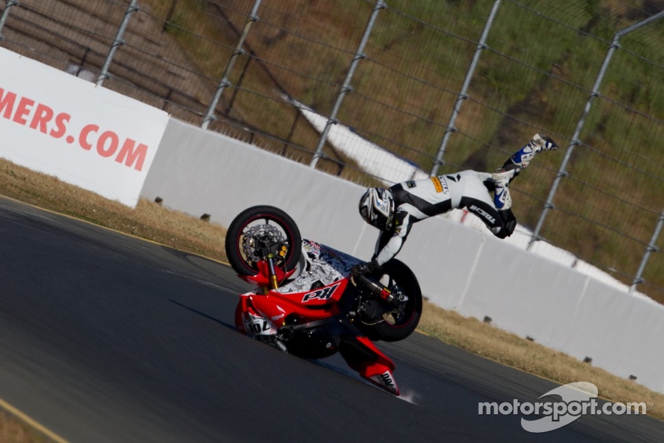 David Gaviria crash during qualifying