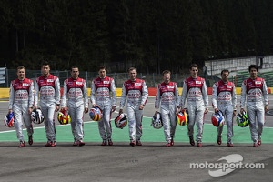Tom Kristensen, Loic Duval, Allan McNish, Andre Lotterer, Benoit Tréluyer, Marcel Fässler, Lucas di Grassi, Marc Gene, Oliver Jarvis