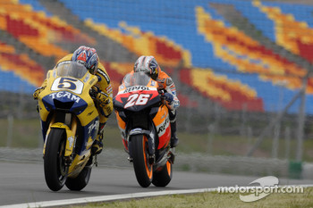 Colin Edwards and Dani Pedrosa