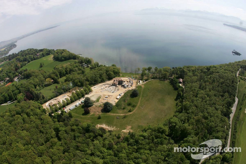 Visit of Michael Schumacher's house in Gland, Switzerland at Visit of