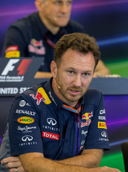 Christian Horner, Red Bull Racing Team Principal in the FIA Press Conference