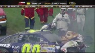 Marcos Ambrose wins at Watkins Glen and Reutimann crashes big - Watkins Glen International 2011 Marcos Ambrose wins at Watkins Glen and Reutimann crashes big - Watkins Glen International 2011