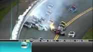 Late Race Pile Up Exiting Turn 2 Coke 400 Daytona - Daytona International Speedway 2011 Late Race Pile Up Exiting Turn 2 Coke 400 Daytona - Daytona International Speedway 2011