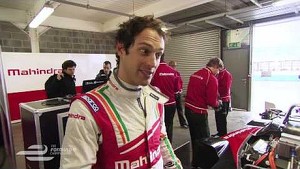 Nicki Shields meets Mahindra Racing's Bruno Senna Nicki Shields meets Mahindra Racing's Bruno Senna