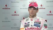 Jenson Button - Vodafone McLaren Mercedes MP4-28 car reveal Jenson Button - Vodafone McLaren Mercedes MP4-28 car reveal