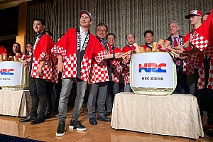 Lorenzo se despide de Honda en Japón