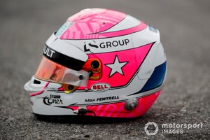 Casco tributo a Anthoine Hubert de Max Fewtrell, ART Grand Prix