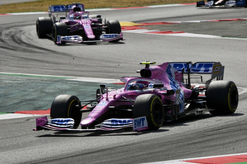 Lance Stroll Sergio Perez Racing Point Racing Point F1 ~Lance Stroll (Racing Point) und Sergio Perez ~