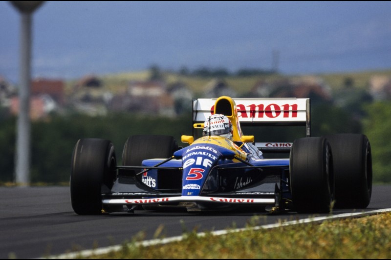Nigel Mansell Williams Williams F1Renault Renault F1 ~Nigel Mansell ~