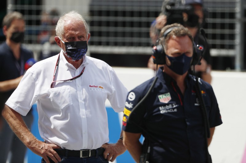 Helmut Marko Christian Horner Red Bull Red Bull F1 ~Helmut Marko und Christian Horner ~ 