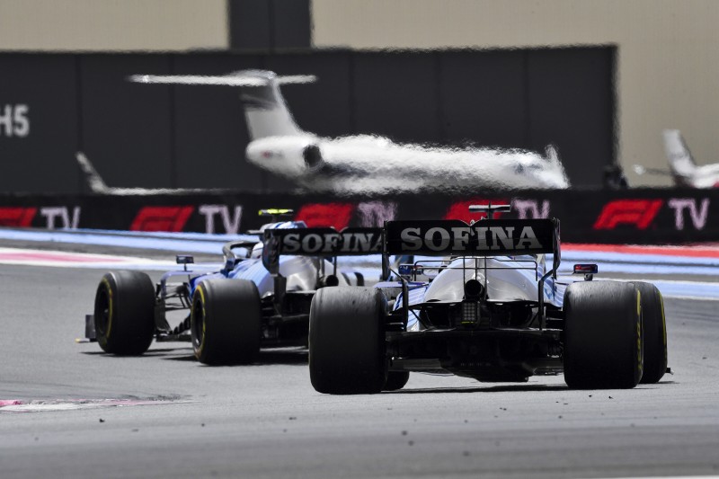 Nicholas Latifi George Russell Williams Williams F1 ~Nicholas Latifi (Williams) und George Russell (Williams) ~