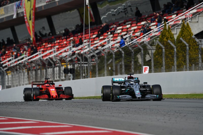 Valtteri Bottas Charles Leclerc Ferrari Scuderia Ferrari Mission Winnow F1 ~Valtteri Bottas (Mercedes) und Charles Leclerc (Ferrari) ~ 