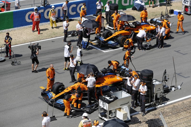 Carlos Sainz Lando Norris McLaren McLaren F1 ~Carlos Sainz (McLaren) und Lando Norris (McLaren) ~