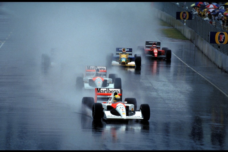 Gerhard Berger Jean Alesi Ferrari Ferrari F1McLaren McLaren F1 ~Gerhard Berger und Jean Alesi ~