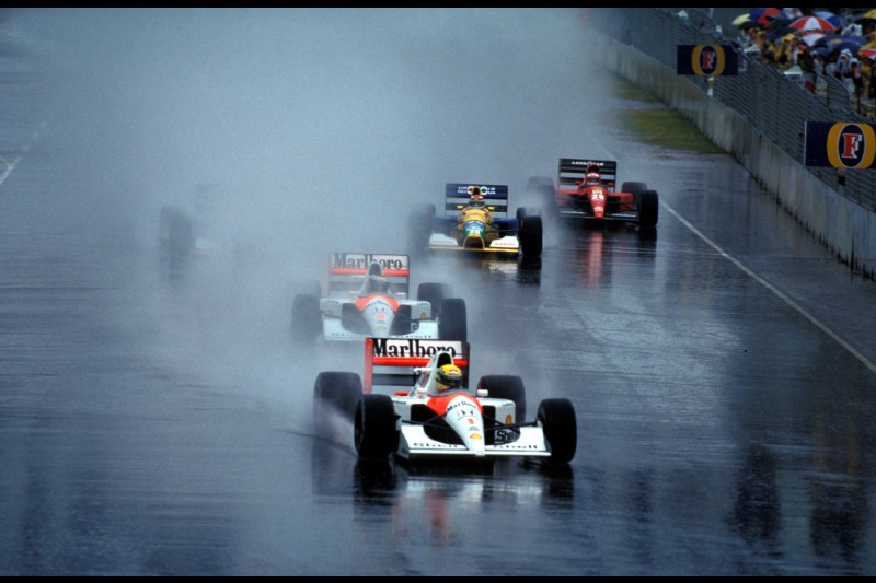 Gerhard Berger Jean Alesi Ferrari Ferrari F1McLaren McLaren F1 ~Gerhard Berger und Jean Alesi ~ 