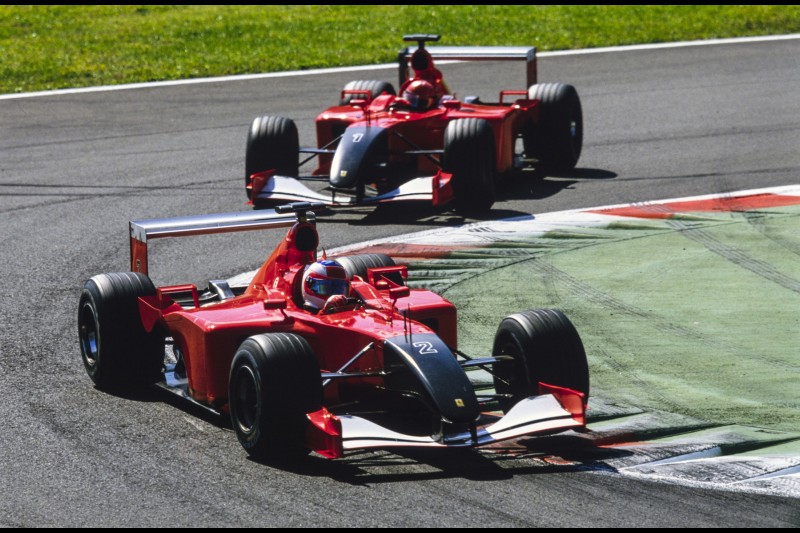 Rubens Barrichello Michael Schumacher Ferrari Ferrari F1Pons Pons MotoE ~Rubens Barrichello und Michael Schumacher ~