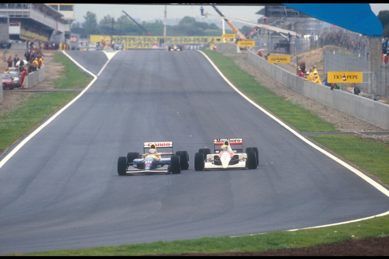 Nigel Mansell Williams Williams Martini Racing F1McLaren McLaren Honda F1 ~Nigel Mansell ~