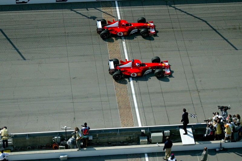 Rubens Barrichello Michael Schumacher Ferrari Scuderia Ferrari Mission Winnow F1 ~Rubens Barrichello und Michael Schumacher ~