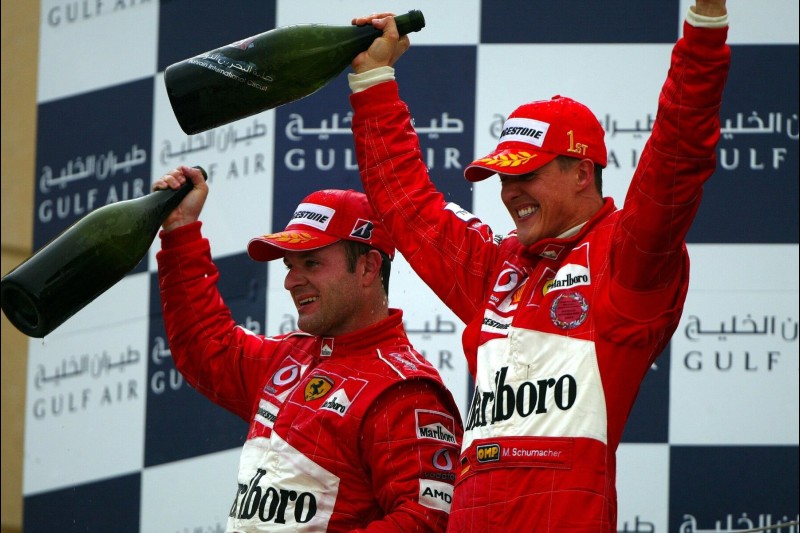 Rubens Barrichello Michael Schumacher Ferrari Ferrari F1 ~Rubens Barrichello und Michael Schumacher ~ 