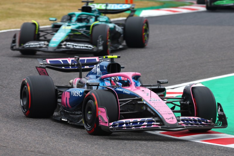 Jack Doohan Lance Stroll Alpine Alpine F1Aston Martin Aston Martin F1 ~Jack Doohan (Alpine) und Lance Stroll (Aston Martin) ~ 
