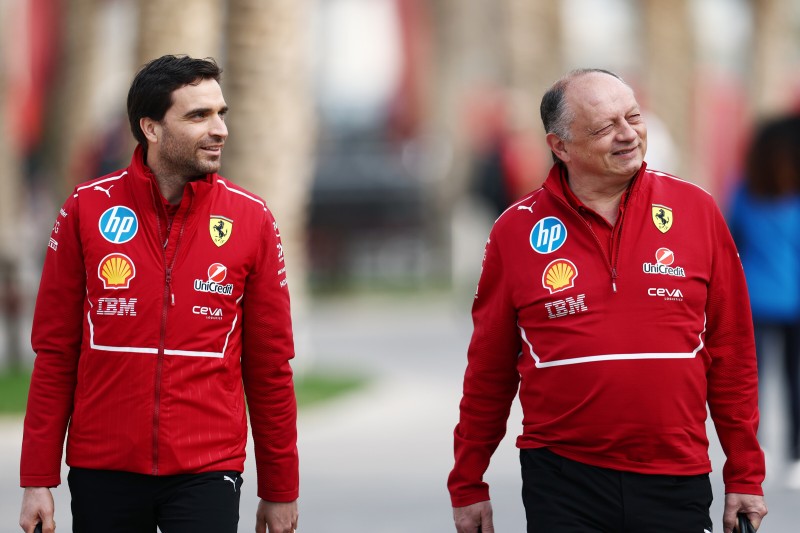 Ferrari Ferrari F1 ~Jerome D'Ambrosio (Ferrari) und Frederic Vasseur (Ferrari)~ 