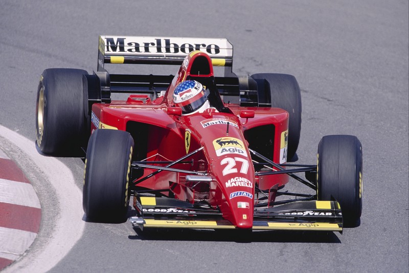 Jean Alesi Ferrari Scuderia Ferrari Mission Winnow F1 ~Jean Alesi ~