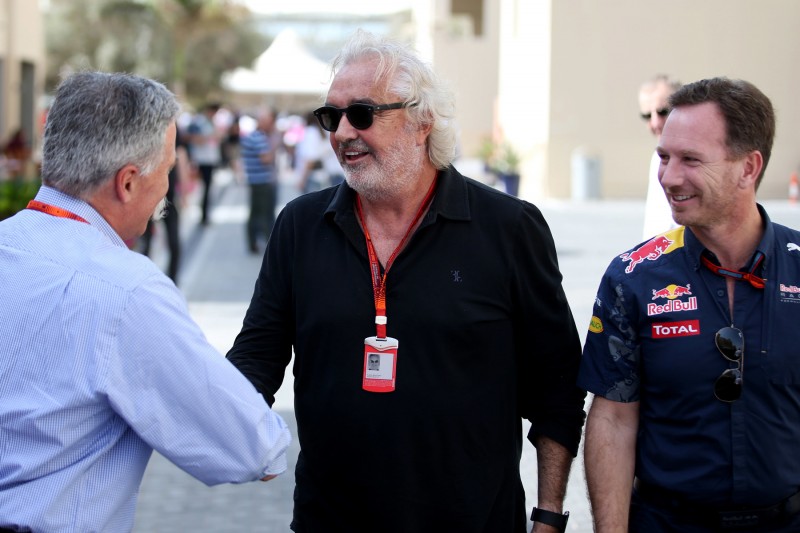 Flavio Briatore Christian Horner Red Bull Red Bull Racing F1 ~Flavio Briatore und Christian Horner ~ 