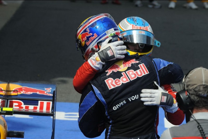 Fernando Alonso Mark Webber Red Bull Red Bull Racing F1 ~Fernando Alonso (Ferrari) Mark Webber (Red Bull) ~ 