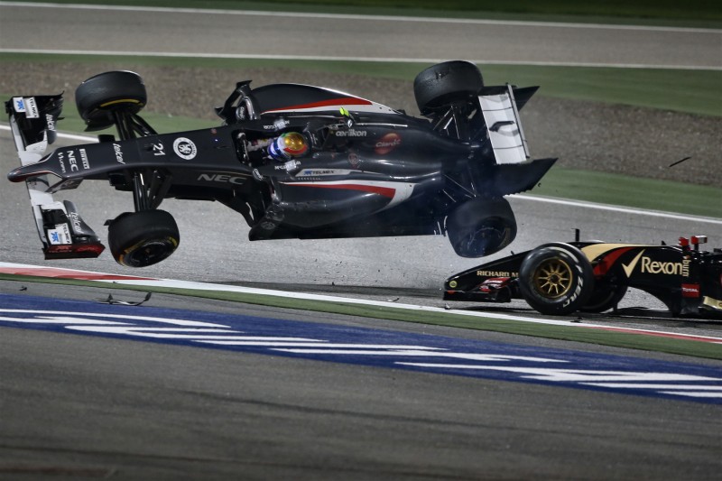 Esteban Gutierrez Pastor Maldonado Alfa Romeo Alfa Romeo F1Lotus Lotus F1 Team F1 ~Esteban Gutierrez und Pastor Maldonado ~