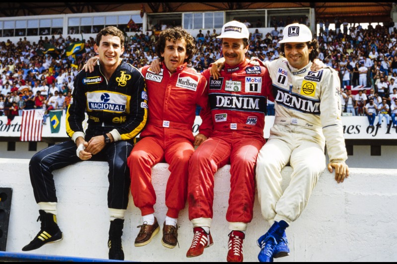 Alain Prost Nigel Mansell ~Alain Prost und Nigel Mansell ~