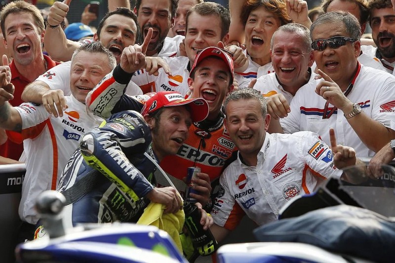 Marc Marquez, Valentino Rossi