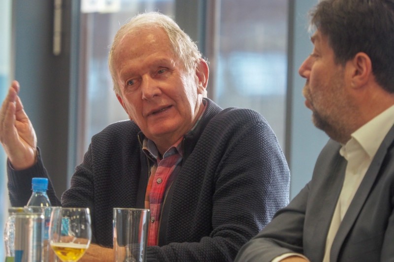 Helmut Marko und Peter Schöggl