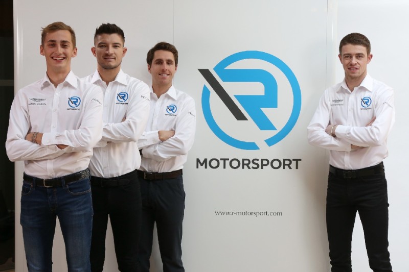 Ferdinand Habsburg, Jake Dennis, Daniel Juncadella, Paul di Resta, R-Motorsport