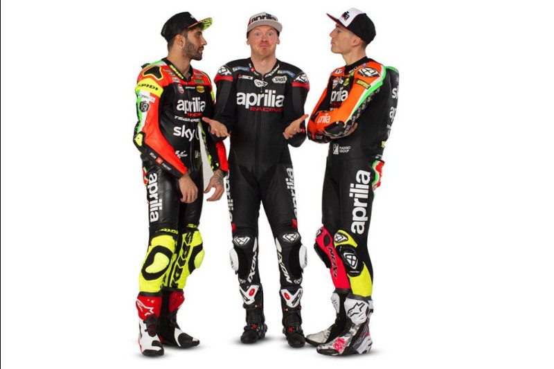 Aleix Espargaro, Andrea Iannone, Bradley Smith