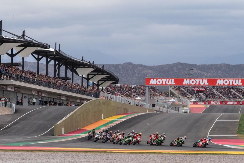 Superbike-WM 2018 auf dem Circuito San Juan Villicum in Argentinien