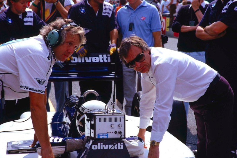 Bernie Ecclestone, Charlie Whiting, Riccardo Patrese