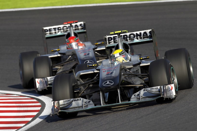 Michael Schumacher, Nico Rosberg